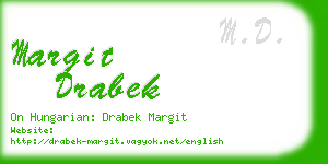 margit drabek business card